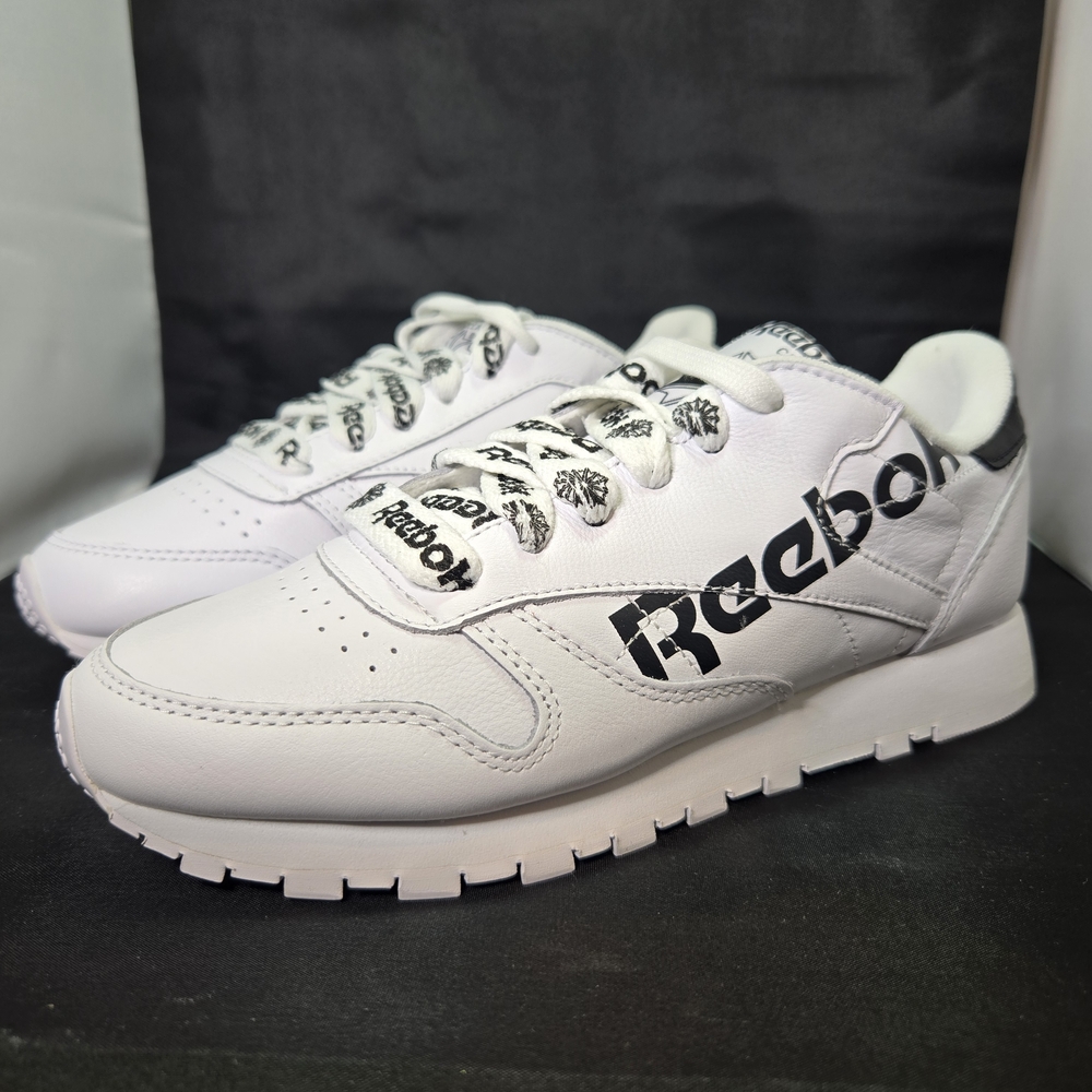 Reebok Classics White with Black Sneakers